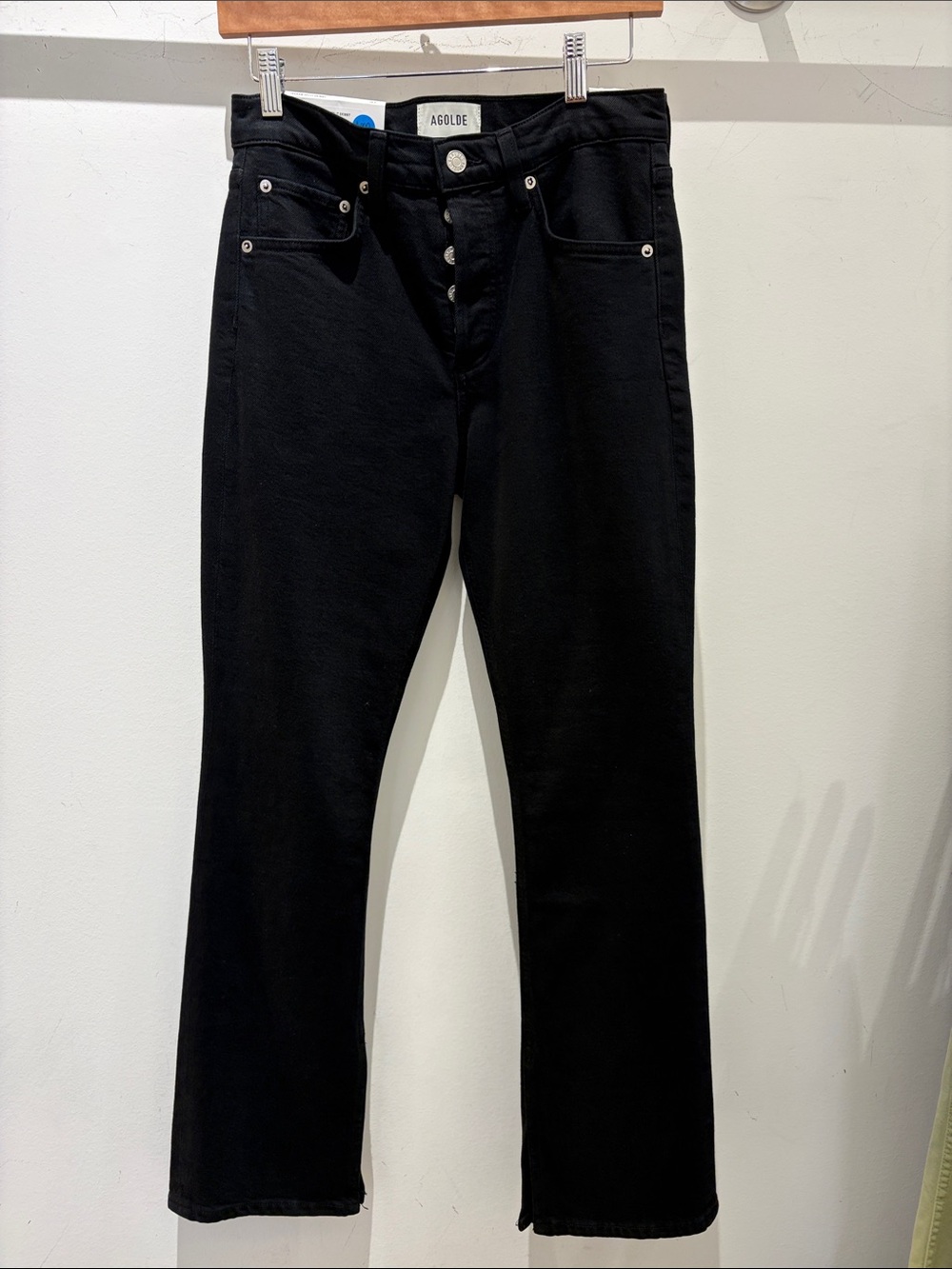 Agolde Women’s Ingram Petite 29 Immersion Black Jean Size 26